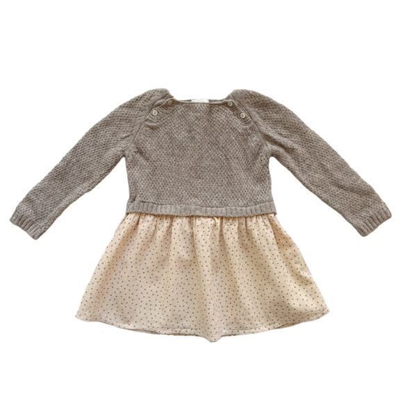 Búho Sweater Dress Size 12-18m - Picture 1 of 5